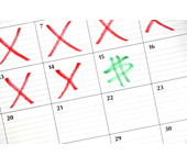 Picture of a calendar